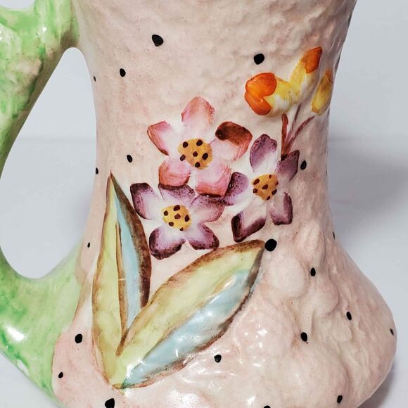 James Kent Annette Pitcher Pink Flowers Berries Vintage - Picture 5 of 8